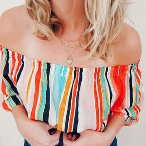 Off the shoulder top